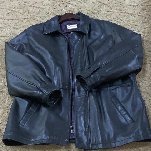 Reilly Olmes Collection Mens Leather Jacket Xl